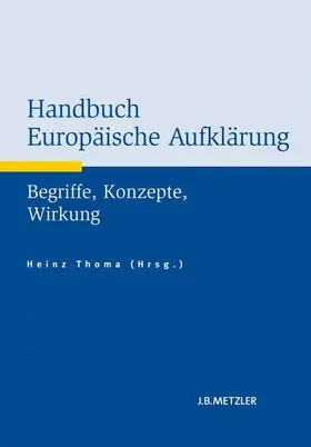 Thoma |  Handbuch Europäische Aufklärung | Buch |  Sack Fachmedien