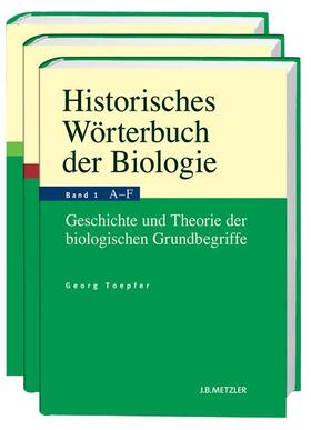 Toepfer |  Historisches Wörterbuch der Biologie | Buch |  Sack Fachmedien