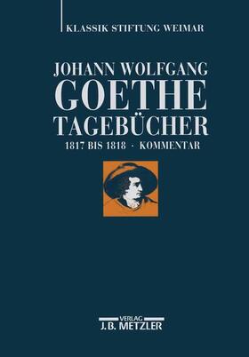 Döhler |  Johann Wolfgang Goethe: Tagebücher | Buch |  Sack Fachmedien