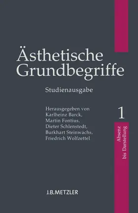 Barck / Fontius / Schlenstedt |  Ästhetische Grundbegriffe | Buch |  Sack Fachmedien