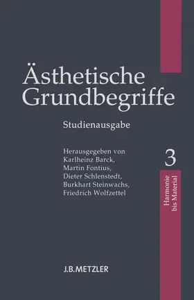 Barck / Fontius / Schlenstedt |  Ästhetische Grundbegriffe | Buch |  Sack Fachmedien