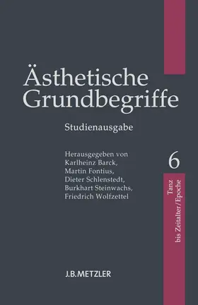 Barck / Fontius / Schlenstedt |  Ästhetische Grundbegriffe | Buch |  Sack Fachmedien