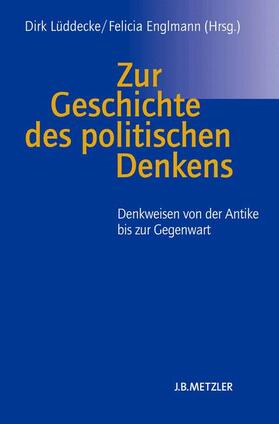 Englmann / Lüddecke |  Zur Geschichte des politischen Denkens | Buch |  Sack Fachmedien