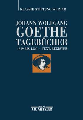 Zehm / Mangold / Ludwig |  Johann Wolfgang Goethe: Tagebücher | Buch |  Sack Fachmedien