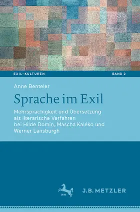 Benteler |  Sprache im Exil | eBook | Sack Fachmedien