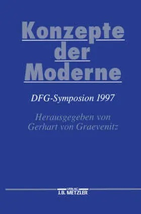 Graevenitz |  Konzepte der Moderne | eBook | Sack Fachmedien