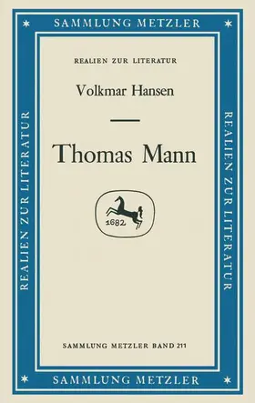 Hansen |  Thomas Mann | Buch |  Sack Fachmedien