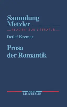 Kremer |  Prosa der Romantik | Buch |  Sack Fachmedien