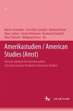 Christadler / Czempiel / Kessel |  Amerikastudien / American Studies | Buch |  Sack Fachmedien