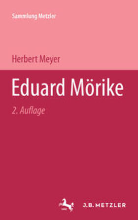 Meyer |  Eduard Mörike | eBook | Sack Fachmedien