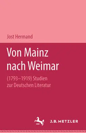 Hermand |  Von Mainz nach Weimar (1793–1919) | eBook | Sack Fachmedien