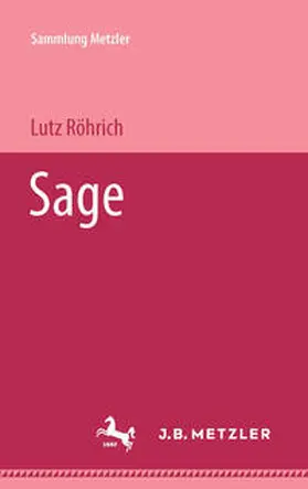 Röhrich | Sage | Buch | 978-3-476-99406-6 | sack.de