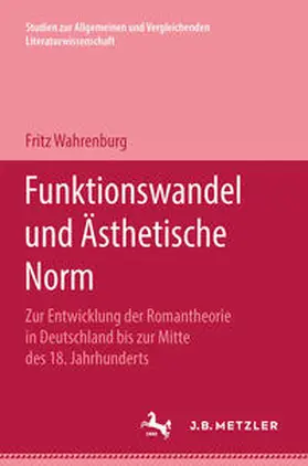 Wahrenburg |  Funktionswandel und Ästhetische Norm | eBook | Sack Fachmedien