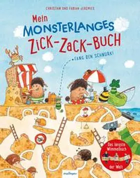  Mein monsterlanges Zick-Zack-Buch: Fang den Schnurk! | Buch |  Sack Fachmedien