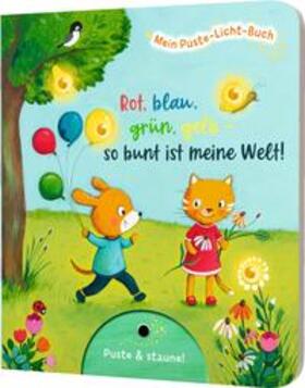 Krämer |  Mein Puste-Licht-Buch: Rot, blau, grün, gelb - so bunt ist meine Welt! | Buch |  Sack Fachmedien