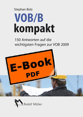 Bolz |  VOB/B kompakt | eBook | Sack Fachmedien