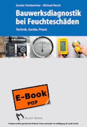 Hankammer / Resch / Ludwig |  Bauwerksdiagnostik bei Feuchteschäden - E-Book (PDF) | eBook | Sack Fachmedien