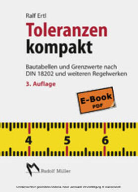 Ertl |  Toleranzen kompakt - E-Book (PDF) | eBook | Sack Fachmedien