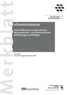Voos |  Merkblatt Höhendifferenzen: 2019-08 | Buch |  Sack Fachmedien