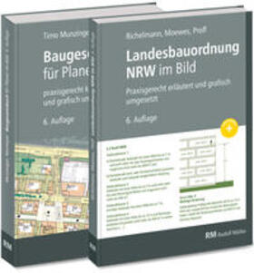 Richelmann / Moewes / Levold |  Buchpaket: Baugesetzbuch für Planer im Bild & Landesbauordnung NRW im Bild | Buch |  Sack Fachmedien