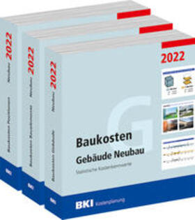 BKI Baukosteninformationszentrum |  BKI Baukosten + Positionen + Bauelemente Neubau 2022/3 Bde. | Buch |  Sack Fachmedien