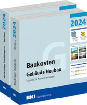  BKI Baukosten Gebäude + Bauelemente Neubau 2024 - Kombi Teil 1-2 | Buch |  Sack Fachmedien