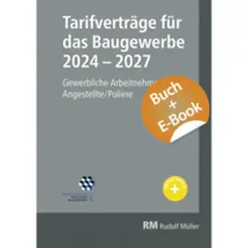 Jöris |  Tarifverträge für das Baugewerbe 2024-2027- mit E-Book | Buch |  Sack Fachmedien