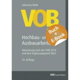 Nolte |  VOB im Bild-Hochbau-und Ausbauarbeiten-mit E-Book | Buch |  Sack Fachmedien