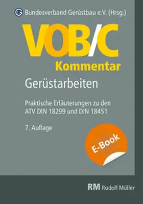  VOB/C Kommentar – Gerüstarbeiten - E-Book | eBook | Sack Fachmedien