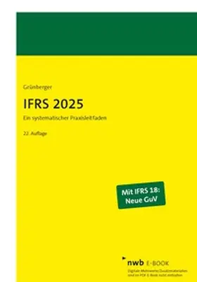 Grünberger |  IFRS 2025 | eBook | Sack Fachmedien