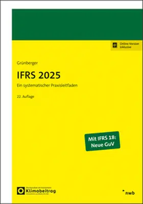 Grünberger |  IFRS 2025 | Online-Buch | Sack Fachmedien