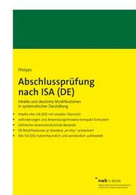 Philipps |  Abschlussprüfung nach ISA (DE) | eBook | Sack Fachmedien