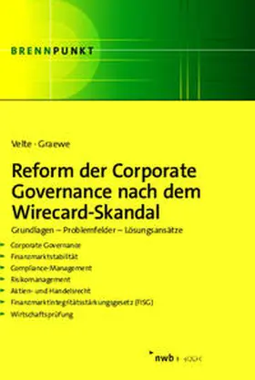 Velte / Graewe LL.M. | Reform der Corporate Governance nach dem Wirecard-Skandal | E-Book | sack.de