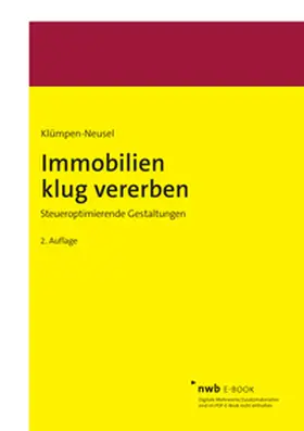 Klümpen-Neusel / Hübner |  Immobilien klug vererben | eBook | Sack Fachmedien