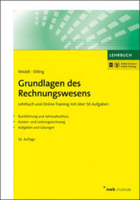 Wedell / Dilling |  Grundlagen des Rechnungswesens | Buch |  Sack Fachmedien