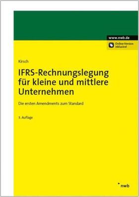 Kirsch |  IFRS-Rechnungslegung für kleine und mittlere Unternehmen | Buch |  Sack Fachmedien
