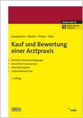 Lewejohann / Morton / Porten |  Kauf und Bewertung einer Arztpraxis | Buch |  Sack Fachmedien