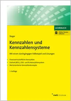 Steger |  Kennzahlen und Kennzahlensysteme | Buch |  Sack Fachmedien