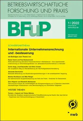  Internationale Unternehmensrechnung und -besteuerung | Buch |  Sack Fachmedien