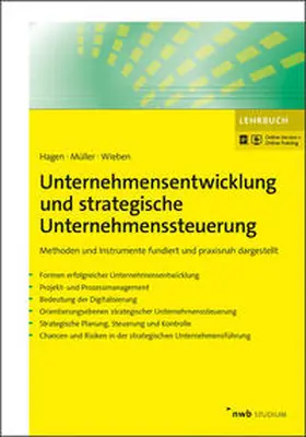 Hagen / Müller / Wieben |  Unternehmensentwicklung und strategische Unternehmenssteuerung | Buch |  Sack Fachmedien