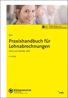 Stier / Schütt / Reetz |  Praxishandbuch für Lohnabrechnungen | Buch |  Sack Fachmedien