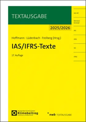 Lüdenbach / Freiberg / Hoffmann |  IAS/IFRS-Texte 2025/2026 | Buch |  Sack Fachmedien