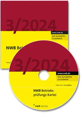  NWB Betriebsprüfungs-Kartei DVD 3/2024 | Sonstiges |  Sack Fachmedien