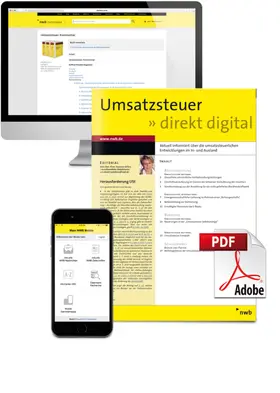  Modul Umsatzsteuer direkt digital | Datenbank |  Sack Fachmedien