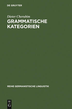 Cherubim | Grammatische Kategorien | Buch | 978-3-484-10239-2 | sack.de