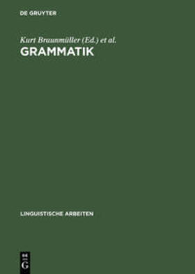 Kürschner / Braunmüller |  Grammatik | Buch |  Sack Fachmedien
