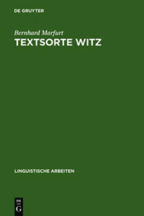 Marfurt |  Textsorte Witz | Buch |  Sack Fachmedien