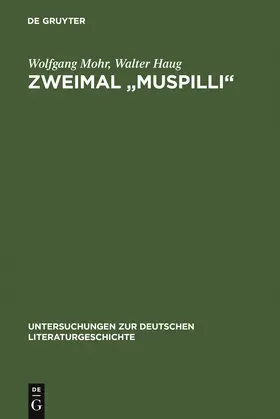 Haug / Mohr |  Zweimal "Muspilli" | Buch |  Sack Fachmedien