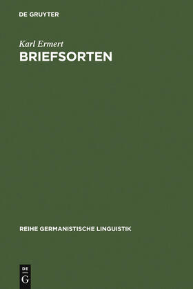 Ermert |  Briefsorten | Buch |  Sack Fachmedien