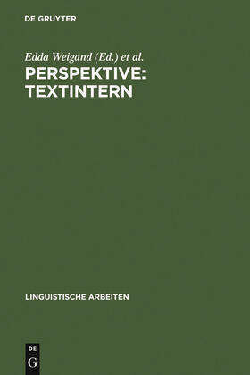 Tschauder / Weigand |  Perspektive: textintern | Buch |  Sack Fachmedien